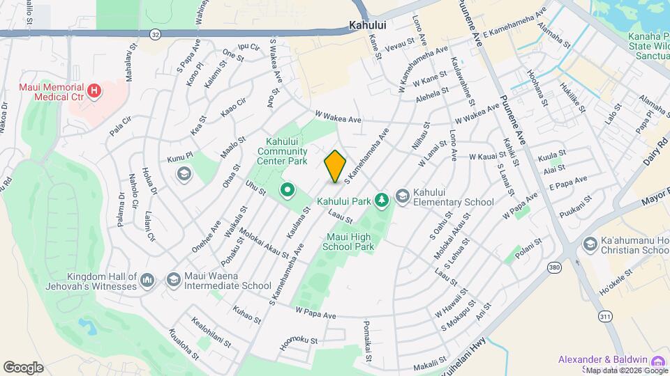 444 S Kamehameha Ave Map and Location Details