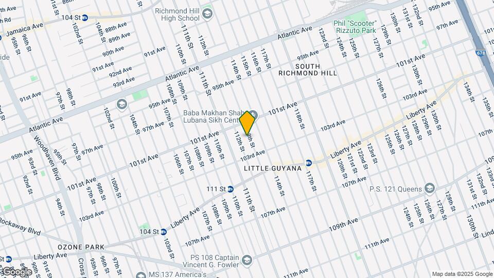 101-34-101113 113th St Mapa y Detalles de la Ubicación