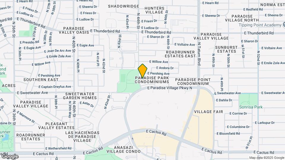 4444 E Paradise Vlg Pkwy S Mapa y Detalles de la Ubicación