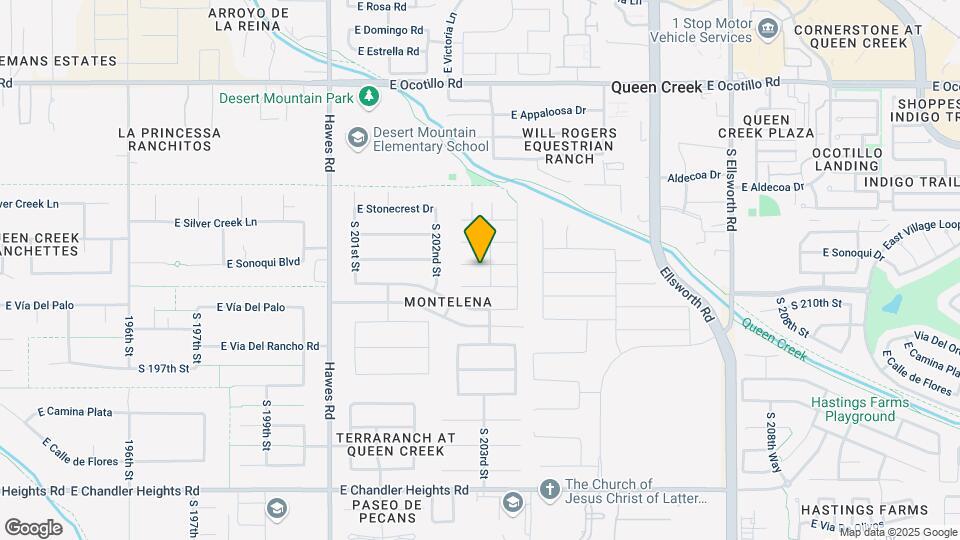 20279 E Sonoqui Blvd Map and Location Details