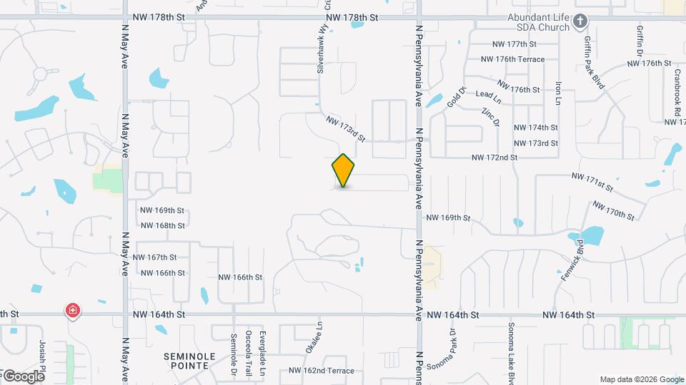 2212 NW 170th St Map and Location Details