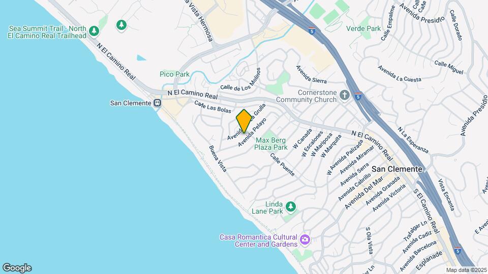 206 Avenida Pelayo Mapa y Detalles de la Ubicación