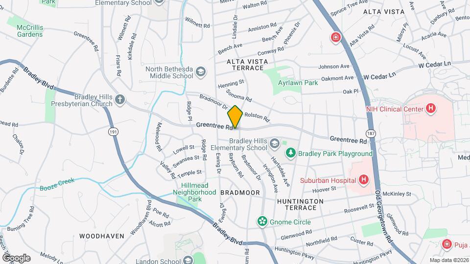 6000 Greentree Rd Map and Location Details