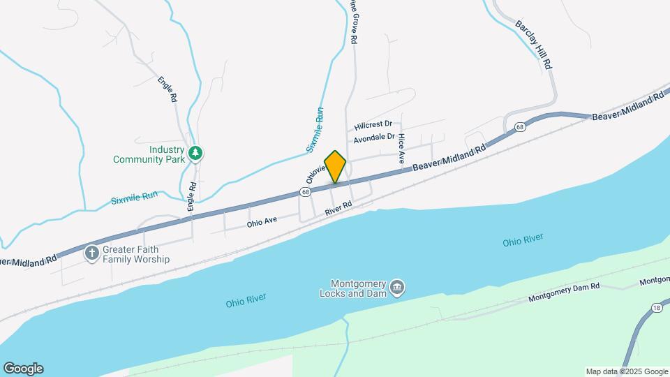 1311 Midland Beaver Rd Map and Location Details