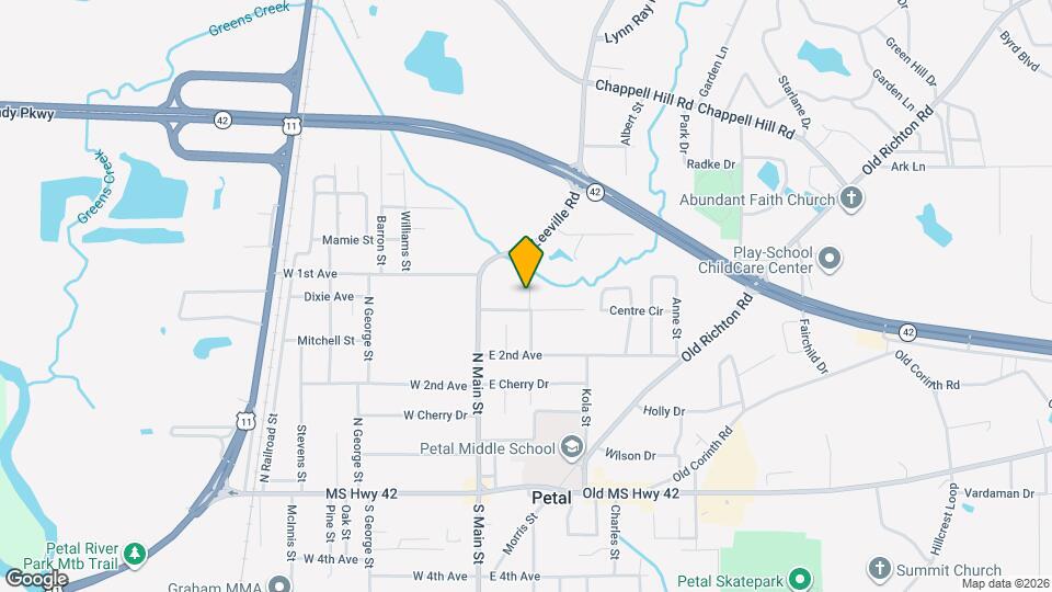 201 Rosewood Dr Mapa y Detalles de la Ubicación