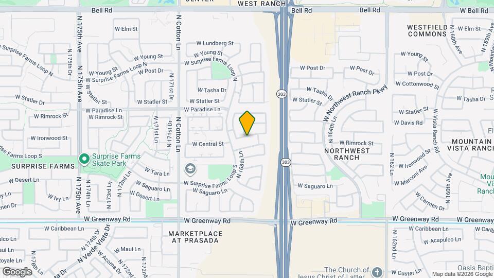 16857 W Central St Map and Location Details