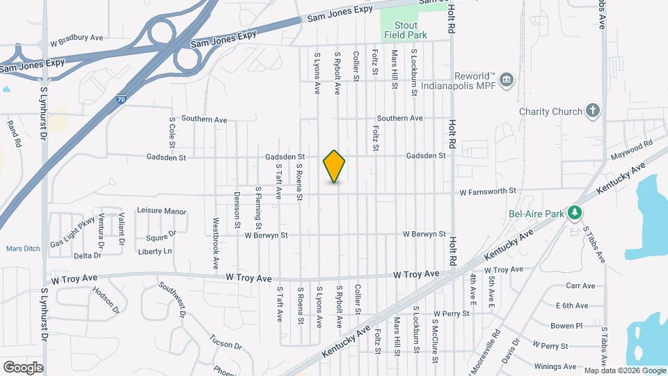 2752 S Rybolt Ave Map and Location Details