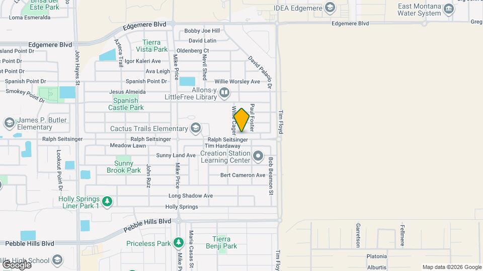 14912 Louis Baudoin Map and Location Details