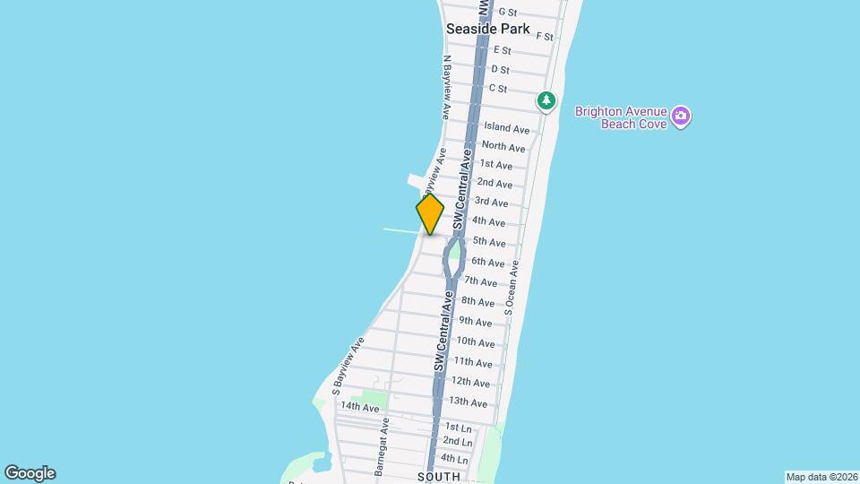 506 S Bayview Ave Map and Location Details