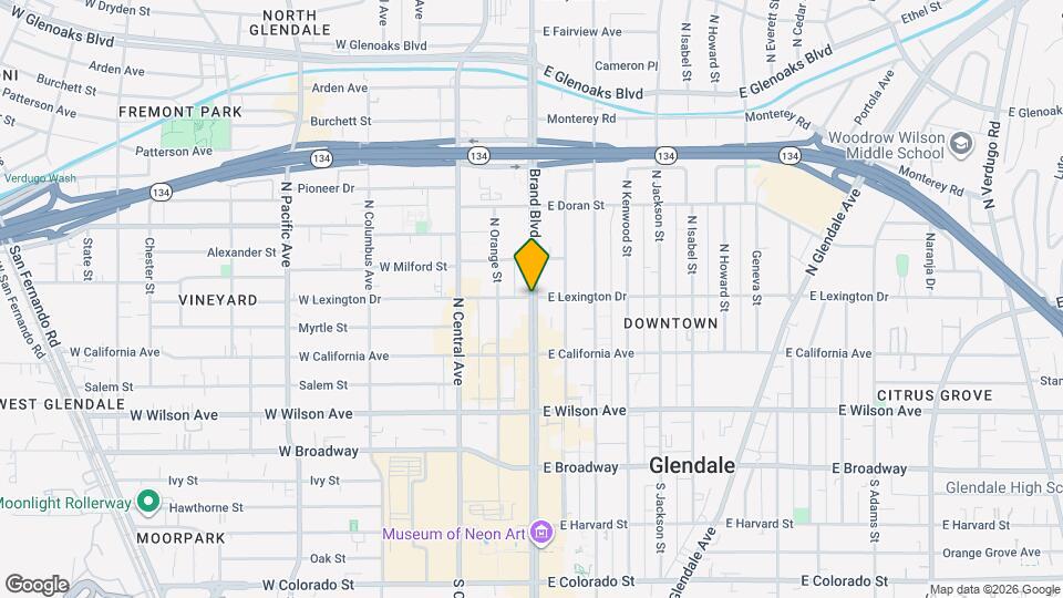 HLT Management Map and Location Details