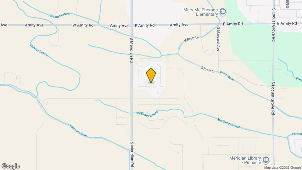 5457 S Polaris Ave Map and Location Details