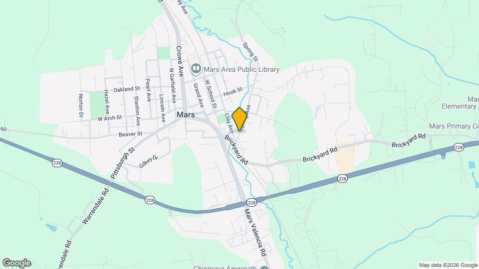 637 Spring St Map and Location Details