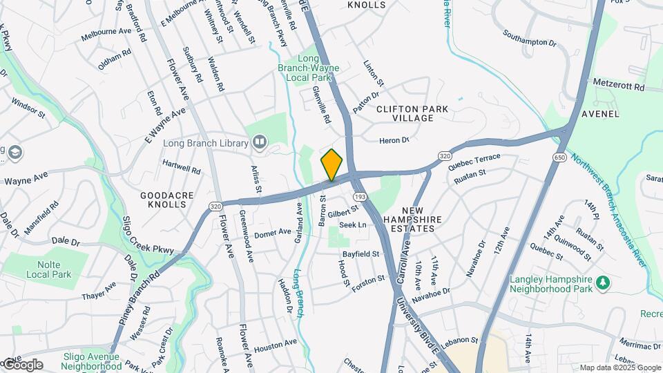 Foxhall Apartments Map and Location Details