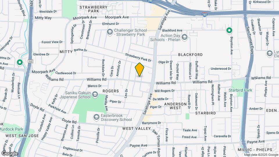 995 Zarick Dr Map and Location Details
