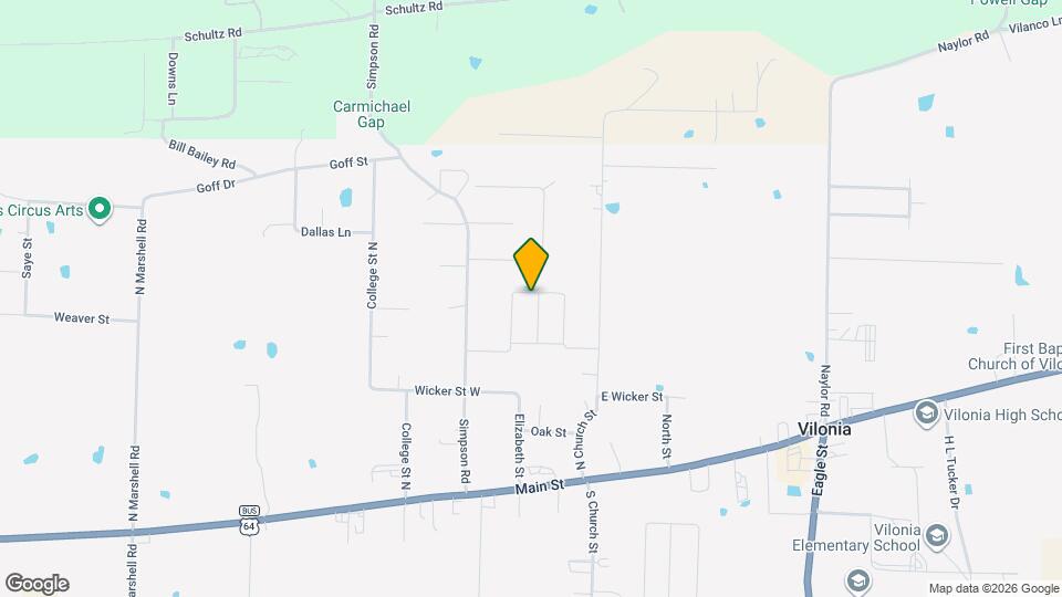 17 Hidden Oak Dr Mapa y Detalles de la Ubicación