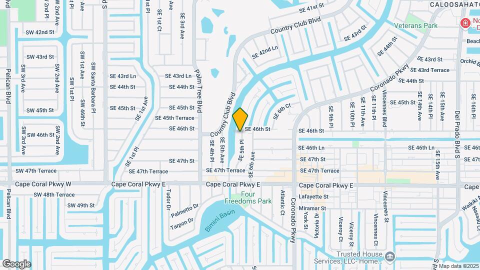 4626 SE 5th Pl Map and Location Details