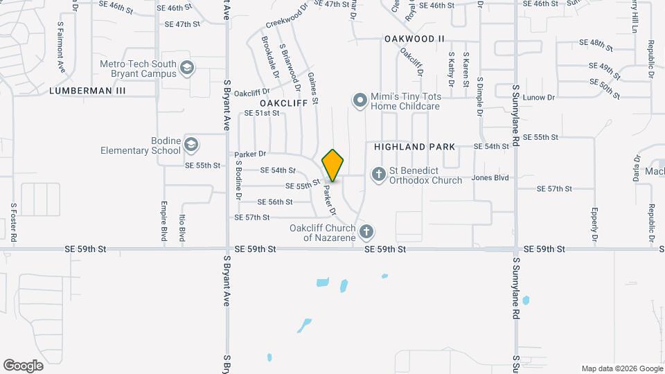 3409 Parker Dr Map and Location Details