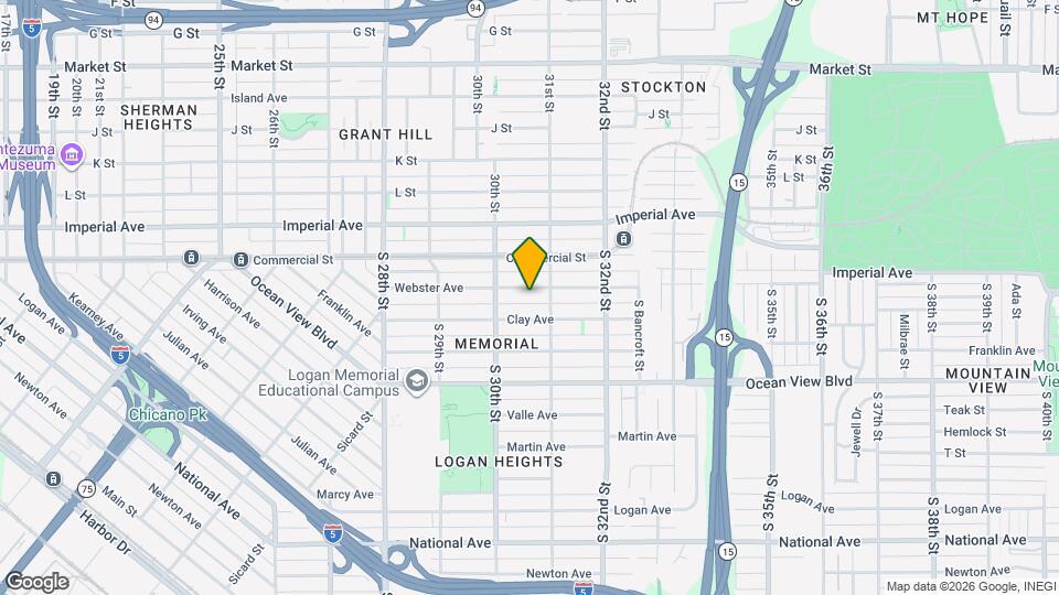 3063 Webster Ave Map and Location Details