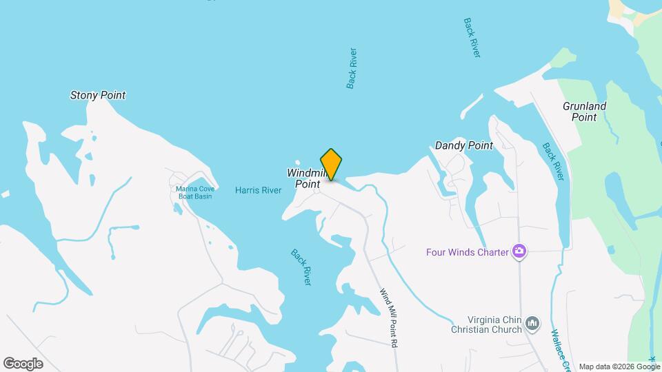 462 Wind Mill Point Rd, Unit Northside Retreat Map and Location Details