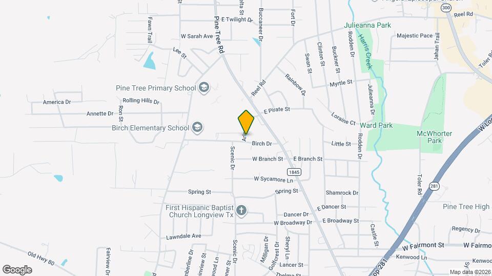 1502 Arland Dr Map and Location Details