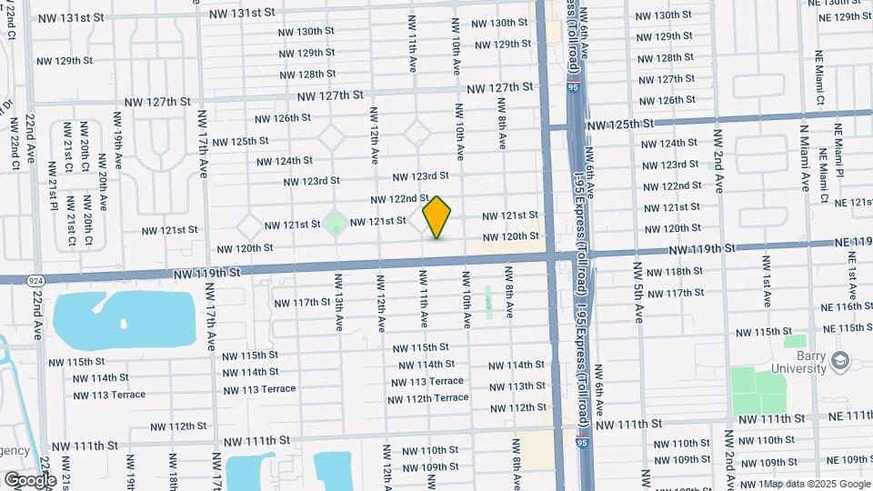 1040 NW 120th St Map and Location Details