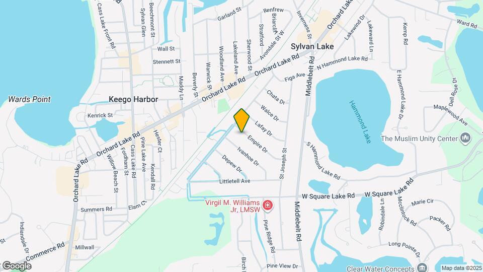 2547 Empire Dr Map and Location Details