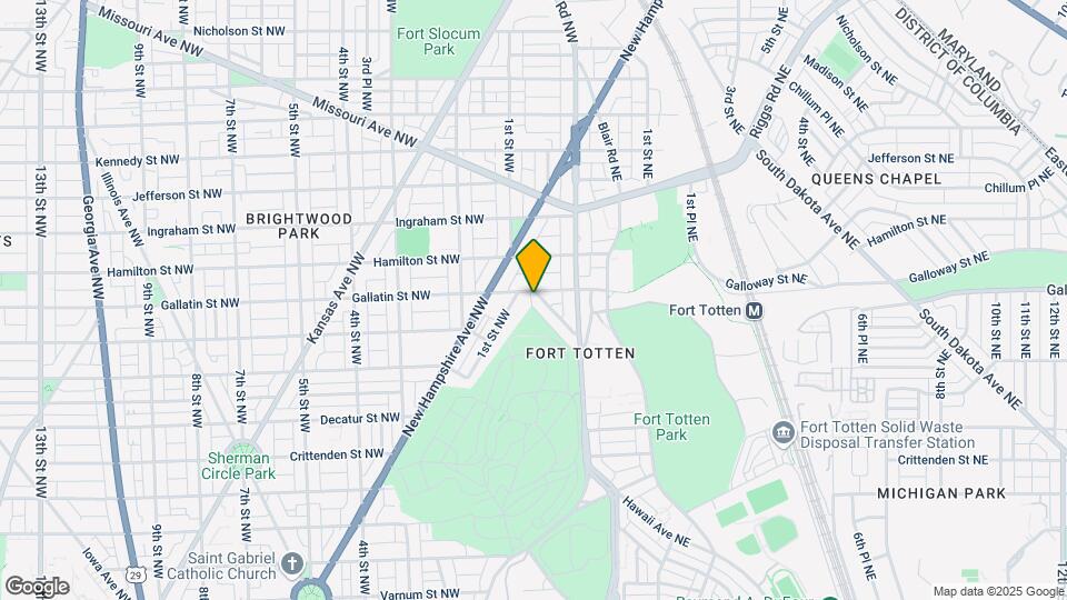 68 Farragut Pl NW Map and Location Details