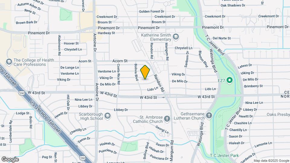5036 De Milo Dr Map and Location Details