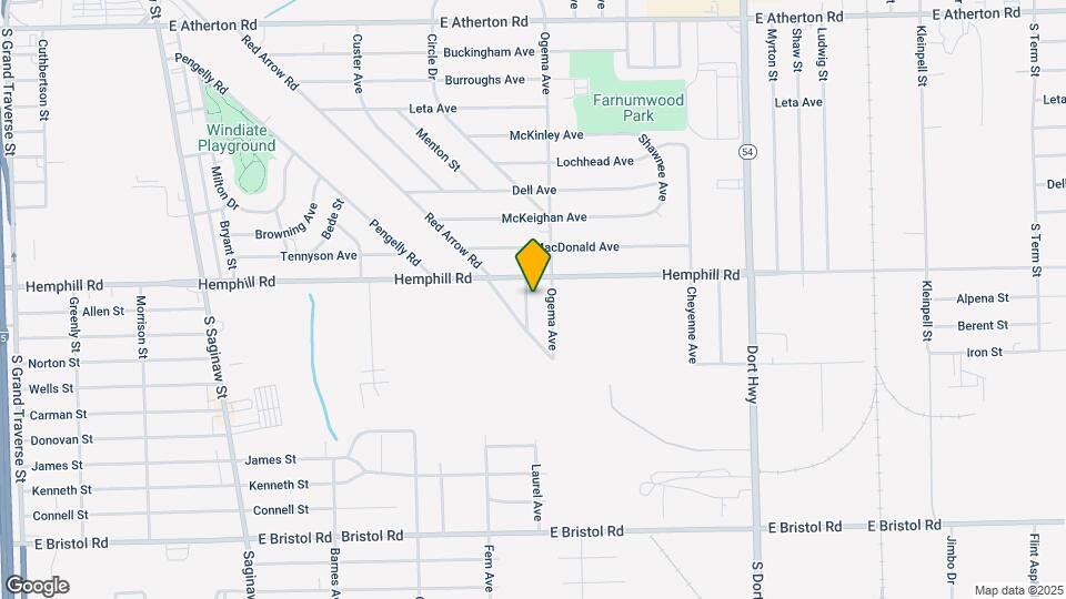 3281 Glengary Rd Map and Location Details