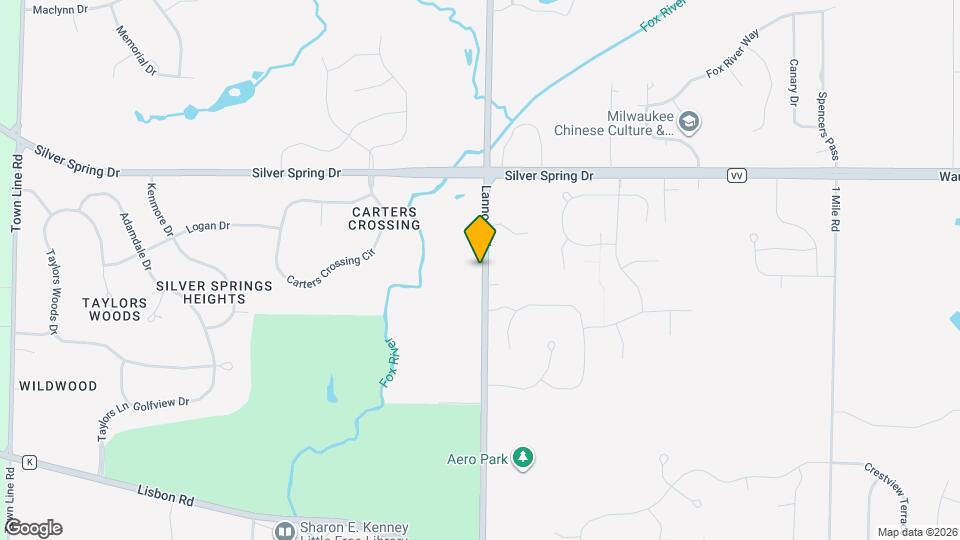 W204N5419-N5419 Lannon Rd Map and Location Details