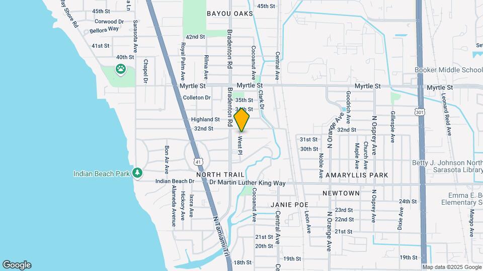 1215 31st St Map and Location Details