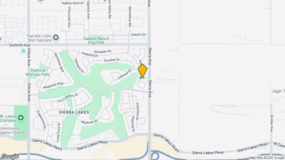 16850 Merion Ln Map and Location Details