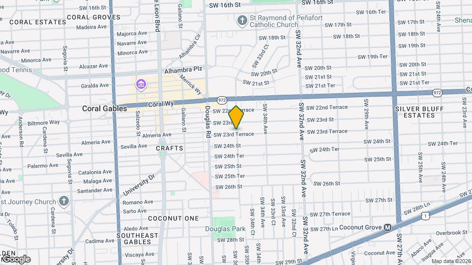 3601 SW 23rd Terrace Map and Location Details