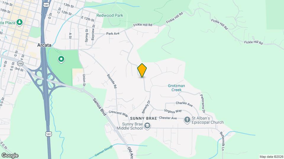 859 Shirley Blvd Map and Location Details