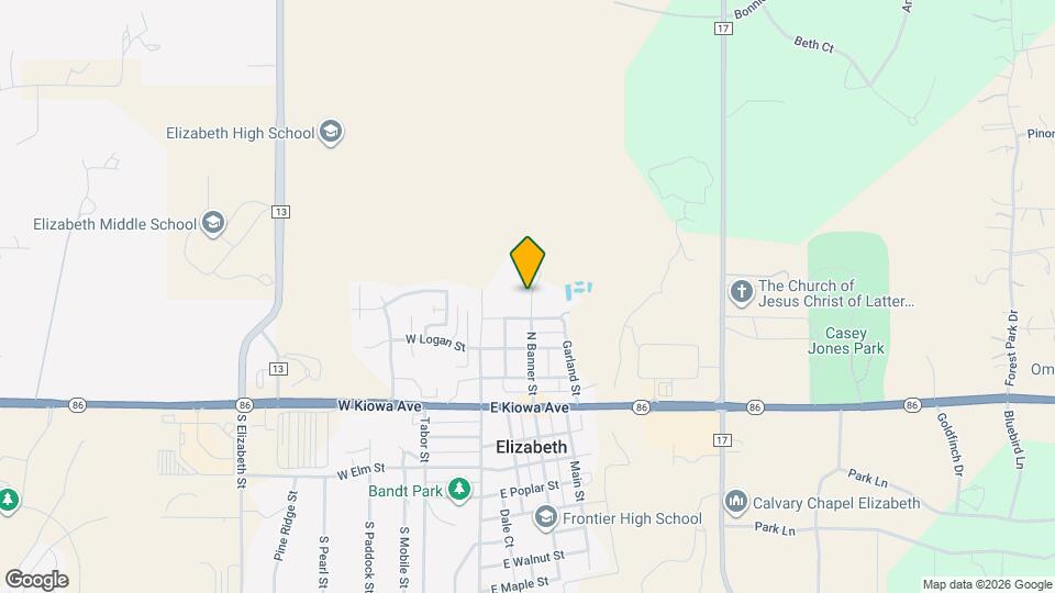 473 N Banner St Map and Location Details