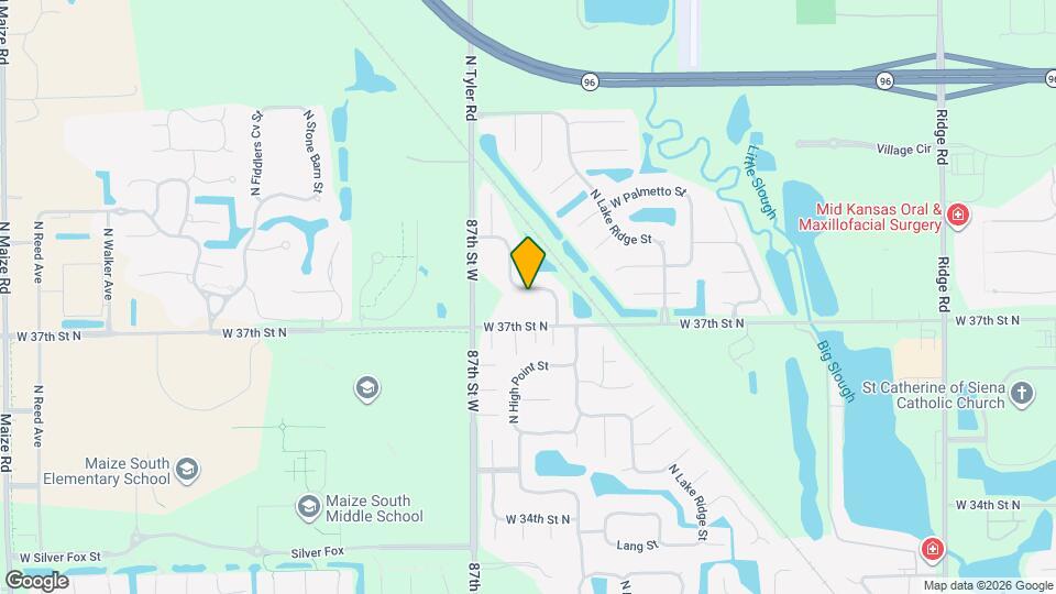 3825 N Pepper Ridge St Map and Location Details