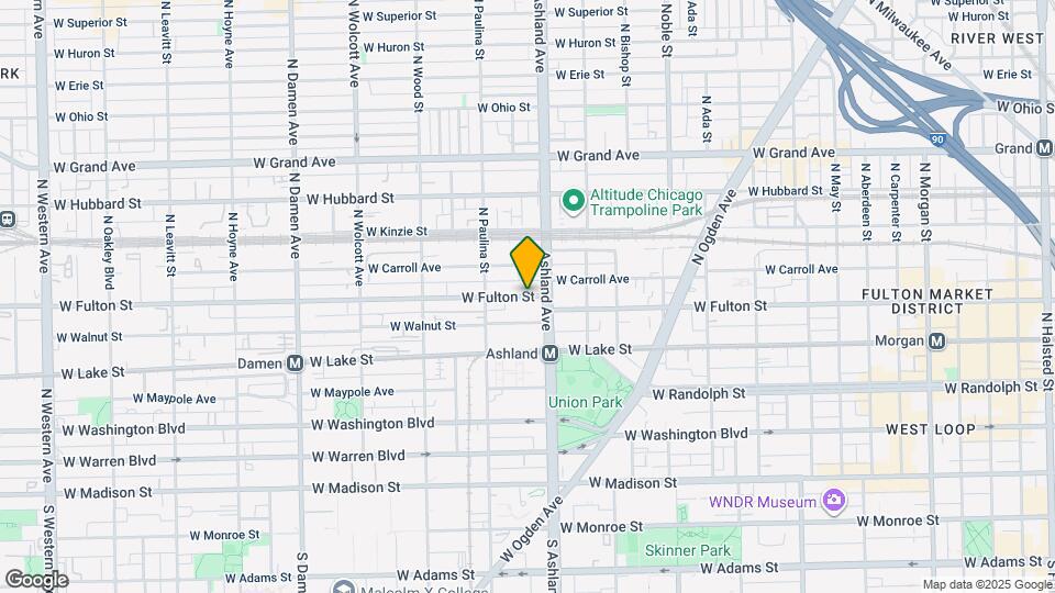 183 N Ada St Map and Location Details