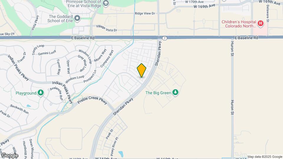 16632 Shoshone St Map and Location Details