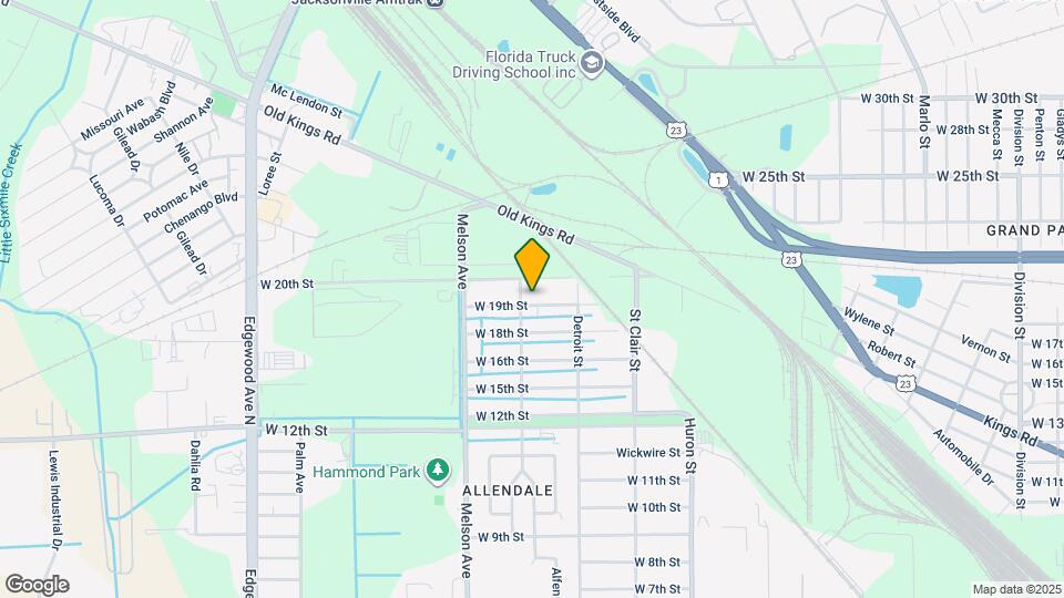 3083 W 19th St Map and Location Details