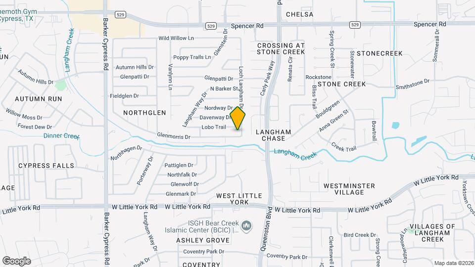 17314 Glenmorris Dr Map and Location Details