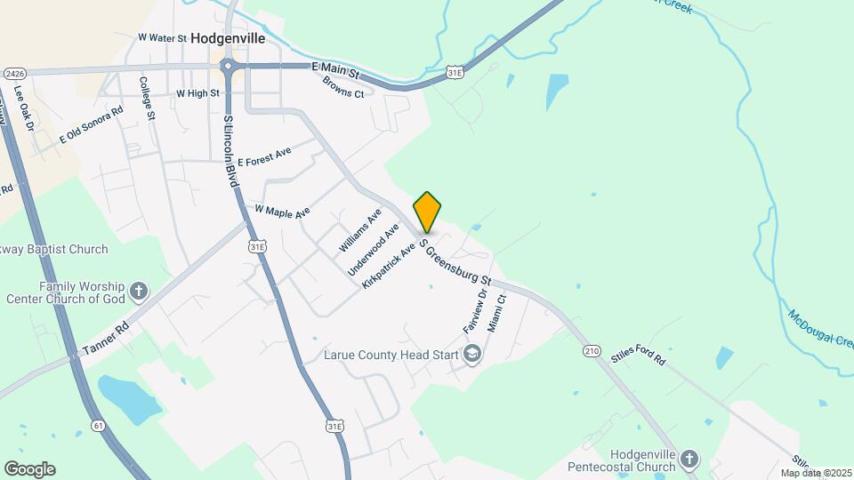 355 S Greensburg St Map and Location Details