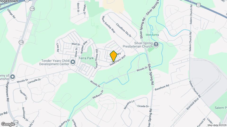 90 Hoke Farm Way Map and Location Details