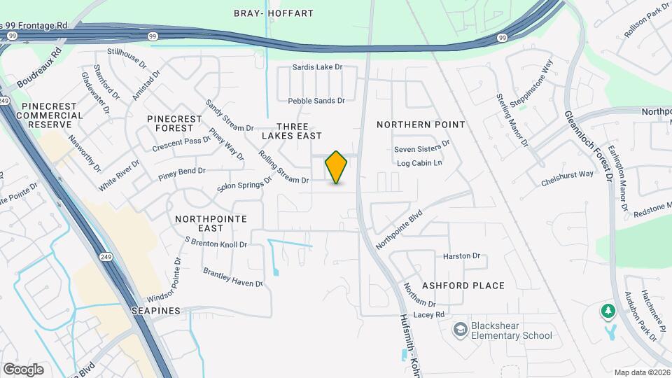 11634 Braemar Village Dr Map and Location Details