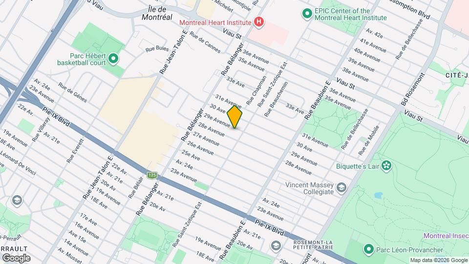 6716 29E Av Map and Location Details