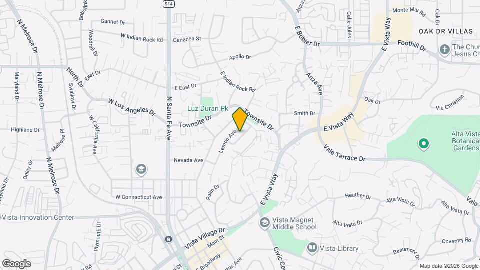 852 Raintree Pl Map and Location Details