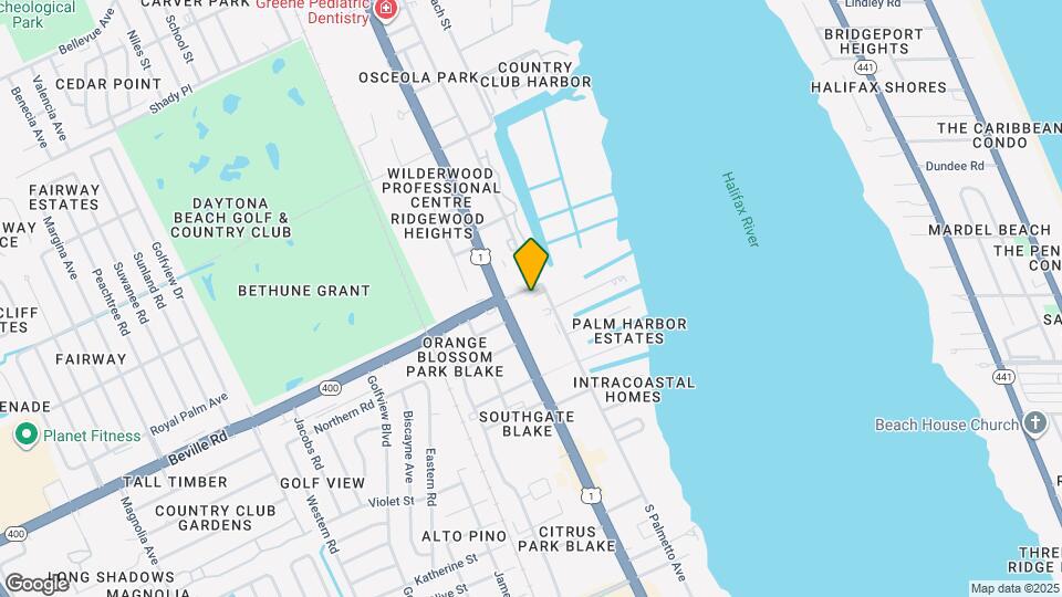 1600 S Palmetto Ave Map and Location Details