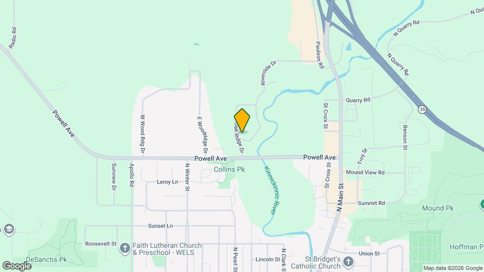 61 Oak Ridge Dr Map and Location Details