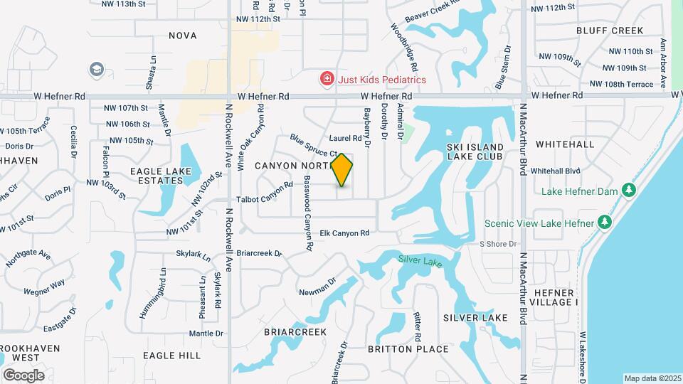 10404 Evergreen Ct Map and Location Details