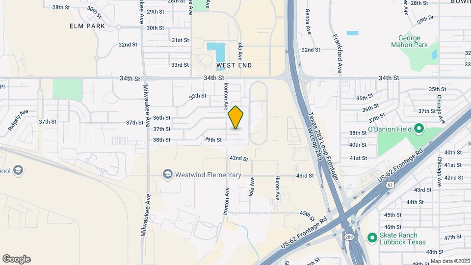 6111 38th St Map and Location Details