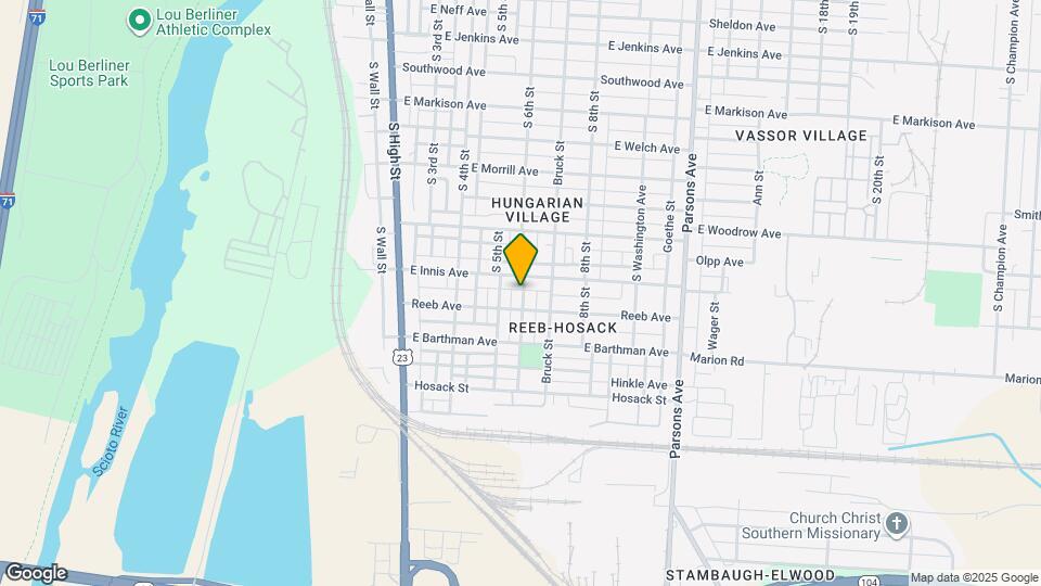 1803 S 6th St Map and Location Details